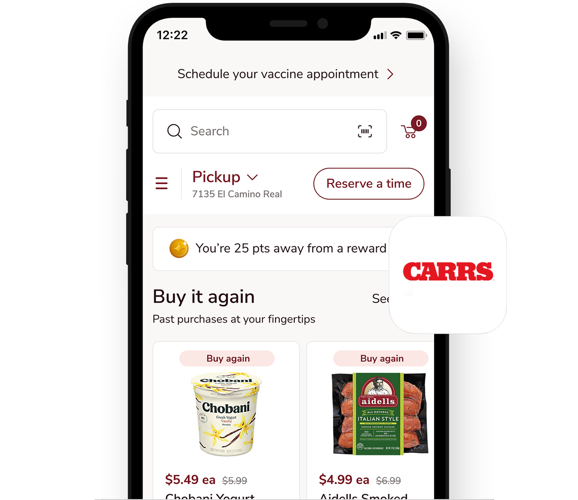 Carrs Deals & Delivery app